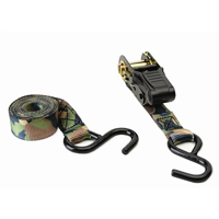 Hunting Made Easy Camouflage Ratchet  Tie Down 1"X8' 2 Pack