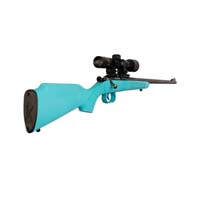 Keystone Crickett Bolt Rifle 22 LR Blue Syn w/Scope