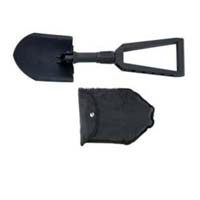 Maxam MTSHOVEL 23" Folding Shovel, Carbon Steel, Cordure Sheath Included