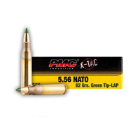 PMC 5.56 x 45 62gr Green Tip 20 Rounds