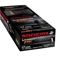 Winchester Supreme .17 HMR 17GR V-MAX 50 Rounds