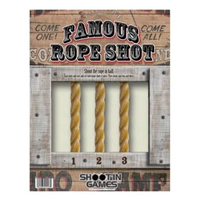 Woody's Famous Rope Shot Game Target