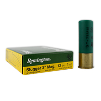 Remington Slugger 12GA Lead Rifled Slug 3" 1oz 5 Rounds