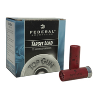 Federal Premium Top Gun 12GA #8 2-3/4" 1oz 25 Rounds