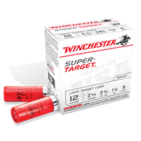 Winchester Super Target 12GA #7.5 Shot 2-3/4" 1-1/8oz 25 Rounds