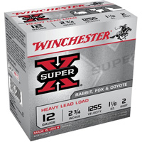 Winchester Super X Shotshell 12 GA, 2-3/4", No. 2, 1-1/8 oz