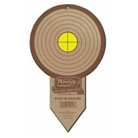 Woody's 6" Circle Target   6 Pack