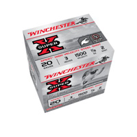 Winchester Super X Waterfowl 20GA #2 Steel Shot 3" 7/8oz 25 Rounds