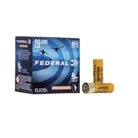 Federal Speed-Shok Waterfowl Shotshells 20GA 2.75" 3/4 oz #4 Steel Shot