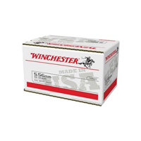 Winchester 5.56x45 NATO 55 grain FMJ box of 150