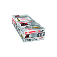 Winchester Super-X Rimfire Ammo 22 MAG FMJ 40 Grains 1910 fps 50 Rounds