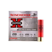 Winchester 28 GA HB/HG 3/4.OZ #6 Super-X
