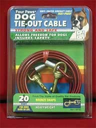 FP HEAVY TIE OUT CABLE 20'
