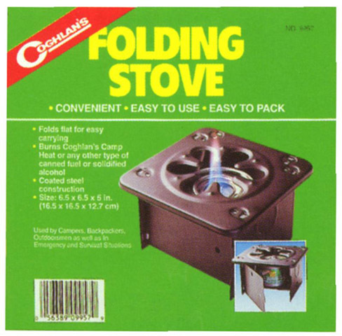 coghlan's folding stove