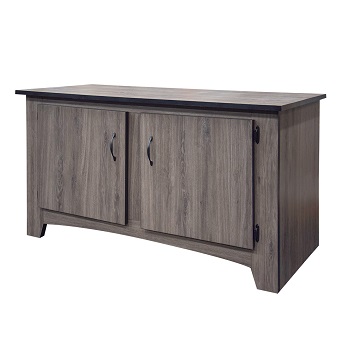 STAND 48X18 RUSTIC GREY CABINET