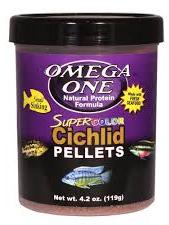 CICHLID SINK COLOR PELLET   4 OZ