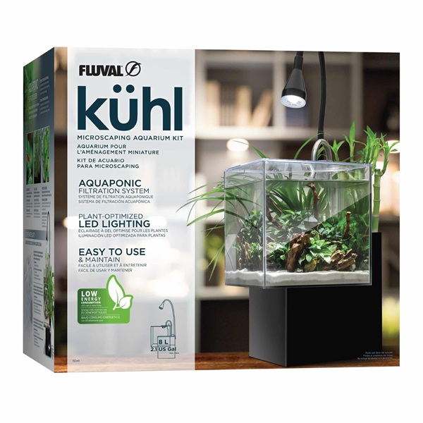 TANK SET 2.1 GAL FLUVAL KUHL BLK