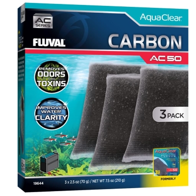 AQUACLEAR CARBON AC50  3 PK