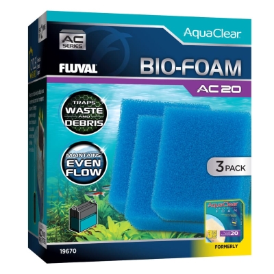 AQUACLEAR BIO-FOAM AC20  3 PK