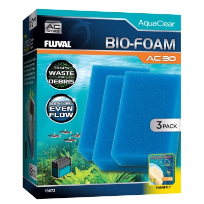 AQUACLEAR BIO-FOAM AC30  3 PK