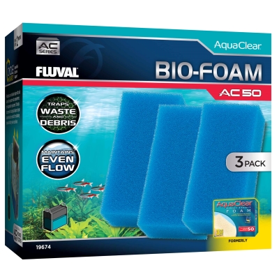 AQUACLEAR BIO-FOAM AC50  3 PK