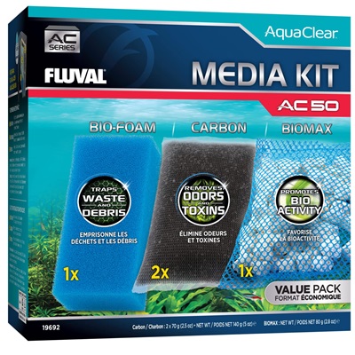 AQUACLEAR FILTER MEDIA KIT AC50