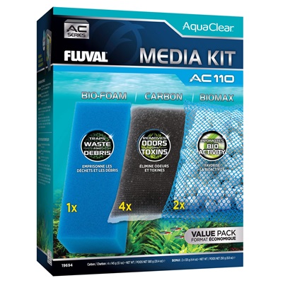 AQUACLEAR FILTER MEDIA KIT AC110