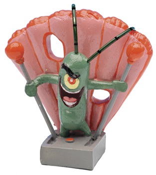 PP SPONGEBOB PLANKTON   ORNAMENT