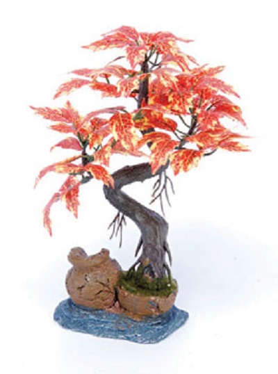 DECO BONSAI TREE ON URB RED 8"