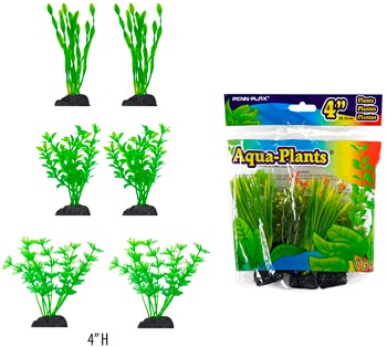 PP AQUAPLANTS 3.5" BETTA 6PK