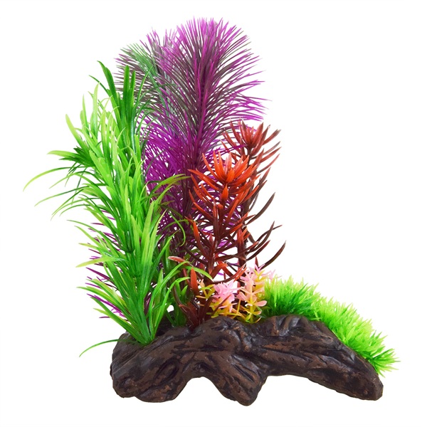 UT DRIFTWOOD W/ PLANT DECOR