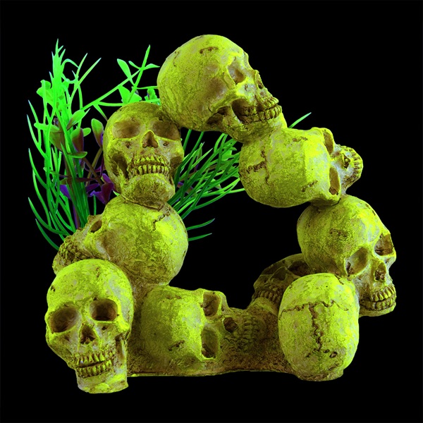 UT GLOWING RING O' SKULLS - LG