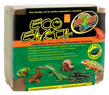 3 PACK ECO EARTH REPTILE BEDDING