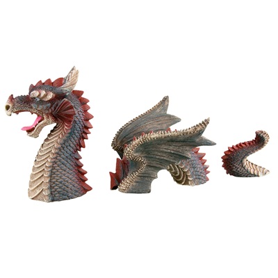 UT SWIMMING DRAGON  3 PC SET