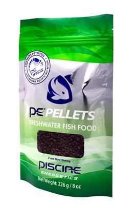 PE FRESHWATER PELLETS 3MM  8 OZ