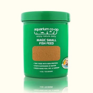 AQCO MAGIC SMALL FISH FOOD 4 OZ