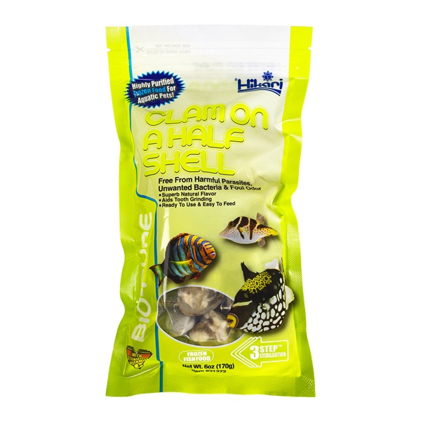 HIKA FROZ CLAMS ON 1/2 SHELL 6OZ