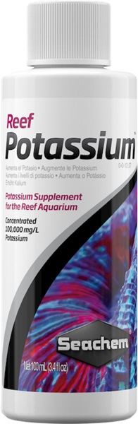 SEACHEM REEF POTASSIUM 3.4 OZ