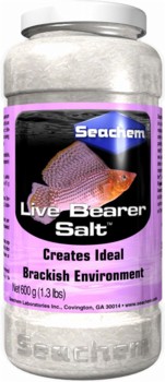 LIVEBEARER/BRACKISH SALT 600GM