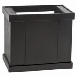 STAND: 20x10 PINE CABINET BLACK MARINELAND