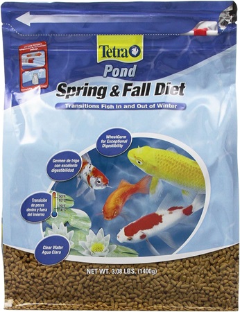 TETRA POND SPRING AND FALL DIET, 3 LB.