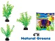 PP AQUAPLANTS 4" GREEN 6PK