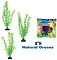 PP AQUAPLANTS 8" GREEN 6PK