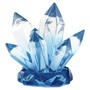PP CRYSTAL CLUSTER SAPHIRE BLUE