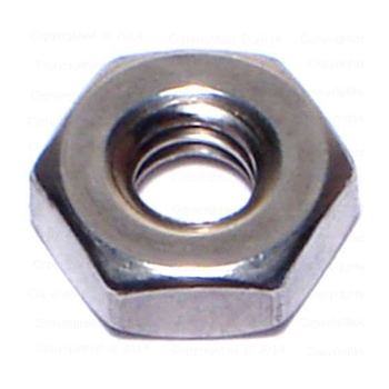 3/8 -16 Finished Hex Nut S.s.