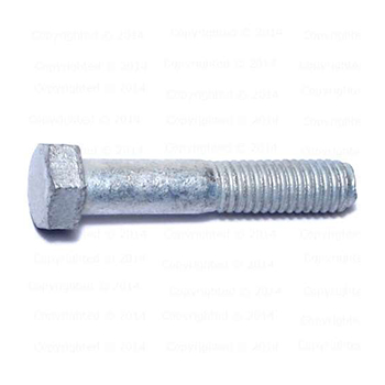 3/8-16 X 2-1/2 Hex Cap Screw Gal