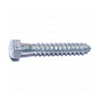 Galv Hex Lag Screw 3/8 X 1-1/2