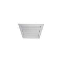 12x12 WHT ALUM LOUVER GABLE VENT