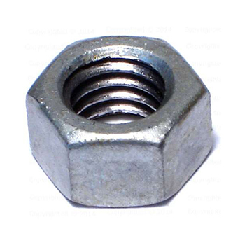 Galv Hex Nut 1/2"