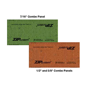 1/2 Zip Combo Sheathing (brown)